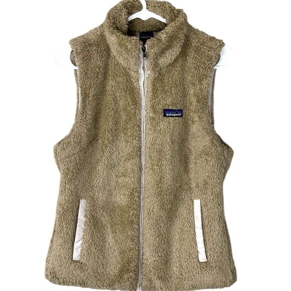 Patagonia Women's Los Gatos Fleece Vest‎ Seabird Gray Size Medium - Picture 1 of 9